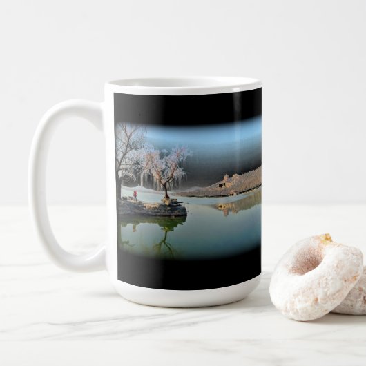 Summer Palace Boote Kaffeetasse (Mit Donut)