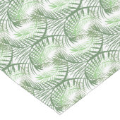 Summer Palm Blätter Palme Tree Tropical Großer Tischläufer (Ecke)