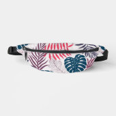 Summer palm layout rainforest leaf motif beach bauchtasche (Vorderseite)