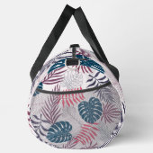 Summer palm layout rainforest leaf motif beach duffle bag (Rechts)