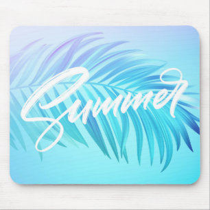 Summer Palm Leaf Mousepad