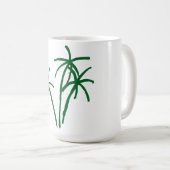 Summer Palm Tree Coffee Tasse (VorderseiteRechts)