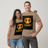 Summer" Palm Tree T - Shirt - Tropical Vibes Editi (Unisex)