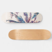 Summer Palm Trees Beach Traum #1 #tropical #wall Skateboard (Horizontal)