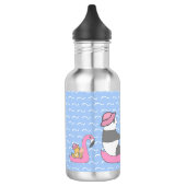 Summer Panda Bird Flamingo Float Fun Child's Edelstahlflasche (Links)