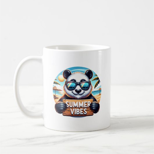 Summer Panda Kaffeetasse (Links)