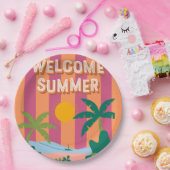Summer Paper Plate Pappteller (Party)