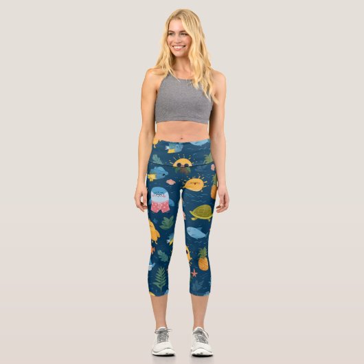 Summer Paradise High Waisted Capris Gift (Vorderseite)