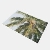 Summer Paradise Palm Tree #1 #tropical #wall #art Fußmatte (Schrägansicht)
