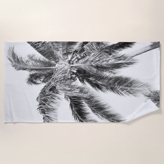 Summer Paradise Palm Tree #3 #tropical #wall #art Strandtuch (Vorderseite)