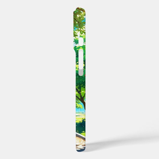 Summer Park Serenity Case-Mate iPhone Hülle (Rückseite / Links)