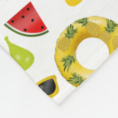 Summer Party Beach Fun Muster Fleecedecke (Ecke)