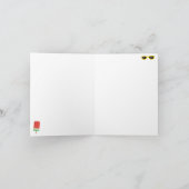 Summer Party Beach Pool Fun Muster Karte (Innenseite)