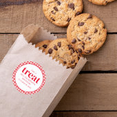 Summer Party Custom Nehmen Sie eine Leckerei Runder Aufkleber