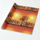 Summer Party Dance Wrapping Paper Geschenkpapier (Ungerollt)