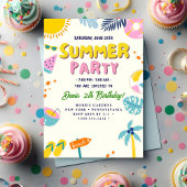 Summer Party Einladung