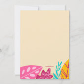 Summer Party Einladung (Rückseite)