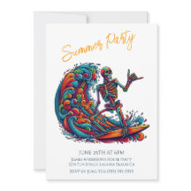 Summer Party - farbenfrohe Skelettwanderung