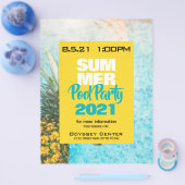 Summer Party Festival Flyer (Einzeln)