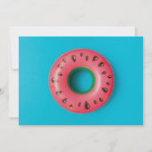 Summer Party Geburtstags Fun Design Einladung (Rückseite)