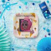 Summer party ice cream pappteller (Party)