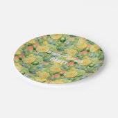 Summer Party Lemon Limone Teller (Schrägansicht)