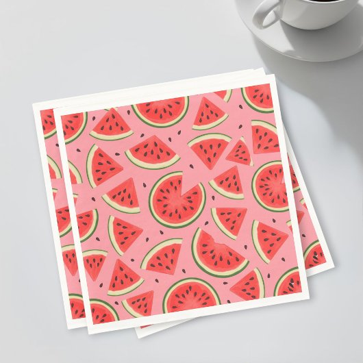 Summer Party Paper Napkins - 50-Pack Serviette