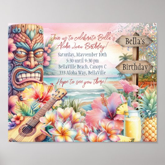 Summer Party Poster Flyer (Vorne)