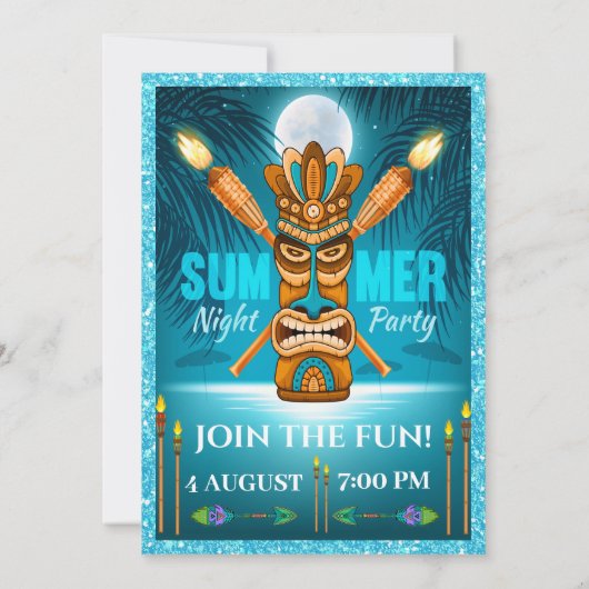 Summer Party - Siehe Rückseite Einladung (Rückseite)