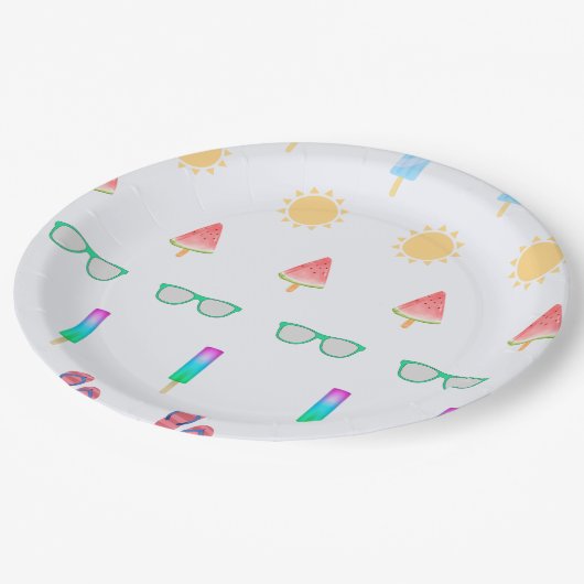 Summer Party Teller (Schrägansicht)