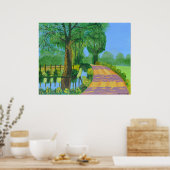 Summer Path Poster (Küche)