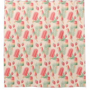 Summer Pattern Duschvorhang