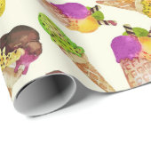 Summer Pattern Wrapping Paper Geschenkpapier (Rolleneckpunkt)