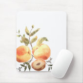 Summer Peaches Mouse Pad Mousepad (Mit Mouse)
