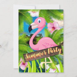 Summer Pelican Party Einladung