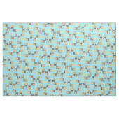 Summer Pembroke Welsh Corgi Stoff (Fat Quarter (45,7 x 55,9 cm))