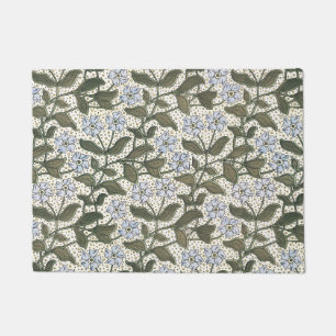 Summer Periwinkle Blume Hübsch Elegantes Flora Fußmatte