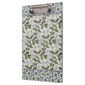 Summer Periwinkle Blume Hübsch Elegantes Flora Klemmbrett (Links)