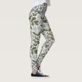 Summer Periwinkle Blume Hübsch Elegantes Flora Leggings (Rechts)