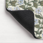 Summer Periwinkle Blume Hübsch Elegantes Flora Mousepad (Ecke)