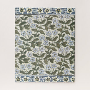 Summer Periwinkle Blume Hübsch Elegantes Flora Puzzle