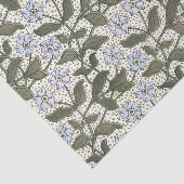 Summer Periwinkle Blume Hübsch Elegantes Flora Seidenpapier (Ausschnitt)