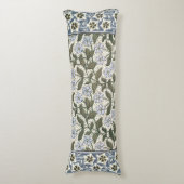 Summer Periwinkle Blume Hübsch Elegantes Flora Seitenschläferkissen (Vorderseite Vertikal)