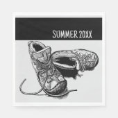 Summer Personalisiert Camping Picnic Serviette (Vorderseite)