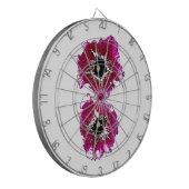 Summer Petunias Dartscheibe (Vorderseite Links)