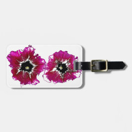 Summer Petunias Gepäckanhänger