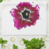 Summer Petunias Küchentuch (Gefaltet)