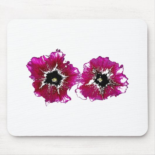 Summer Petunias Mousepad (Vorne)