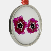 Summer Petunias Ornament Aus Metall (Rechts)