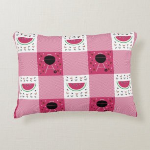 Summer Picnic Accent Pillow Dekokissen
